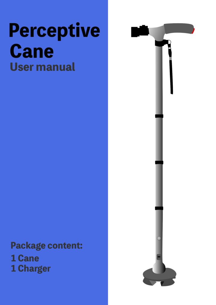 First page of the user's manual